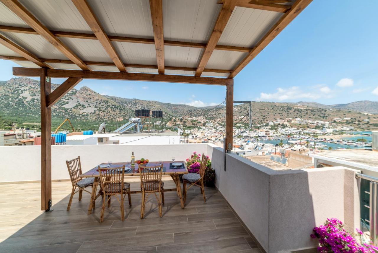 E.Berdufi Apartament Sea View Elounda  Ngoại thất bức ảnh