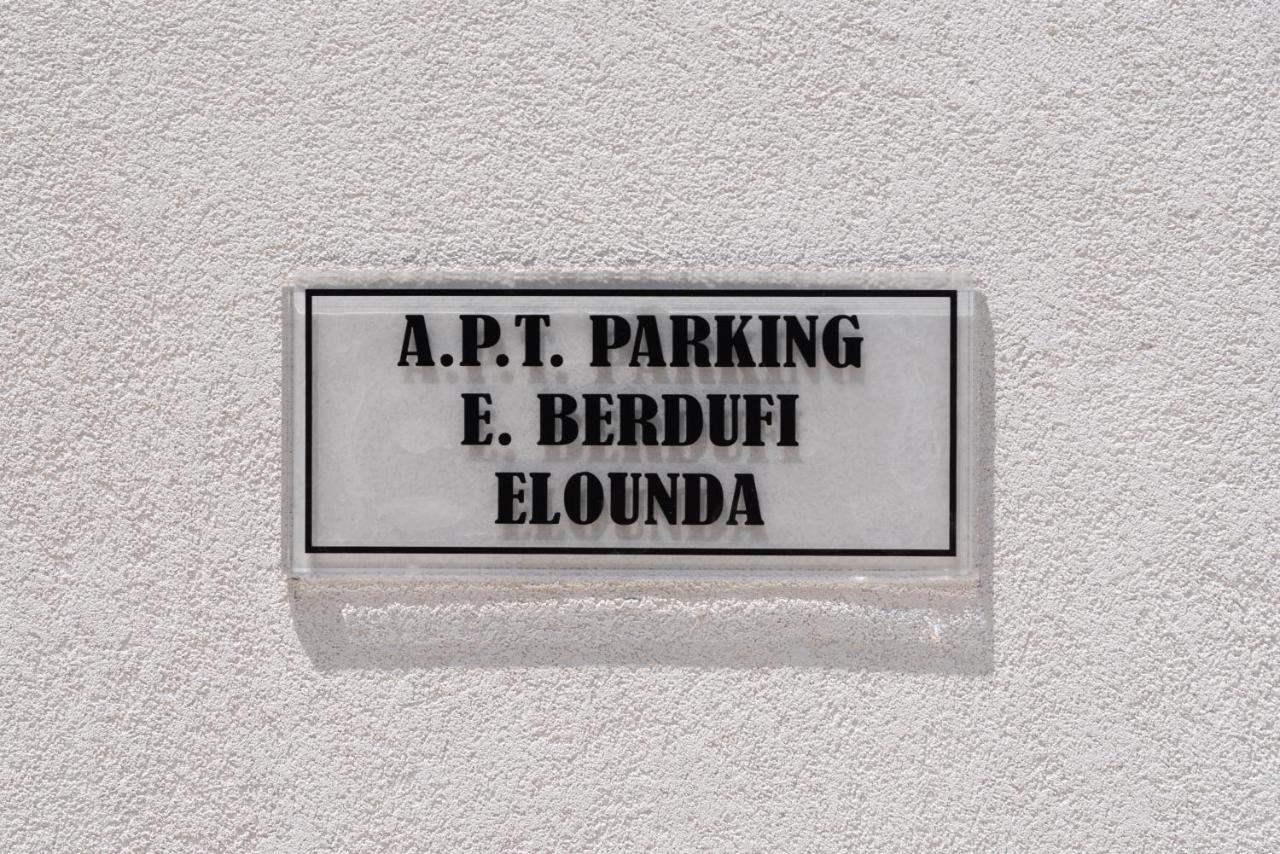 E.Berdufi Apartament Sea View Elounda  Ngoại thất bức ảnh